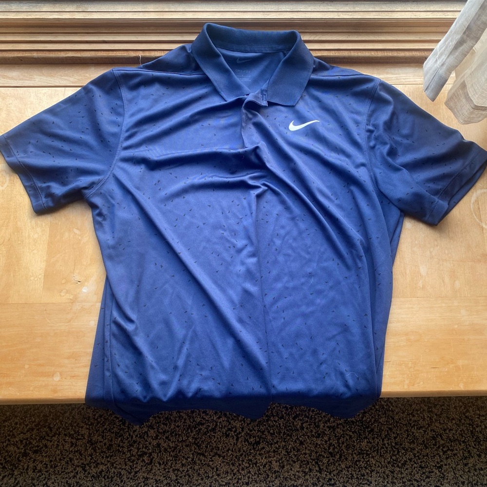 Nike Men's Navy Polo Shirt